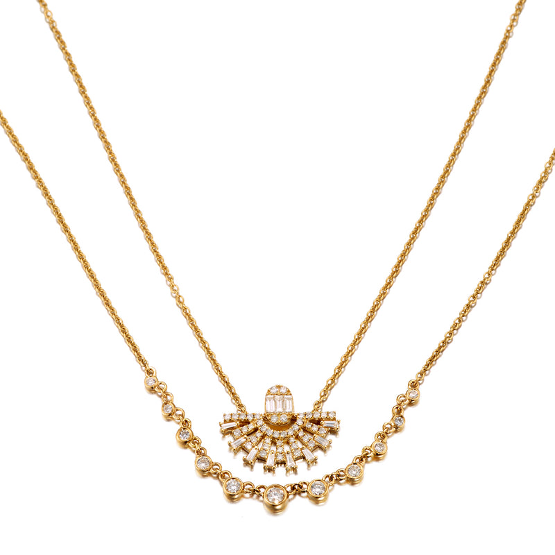 Diamond Dainty Layer Necklace