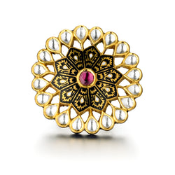 Mosaic Meena Ring
