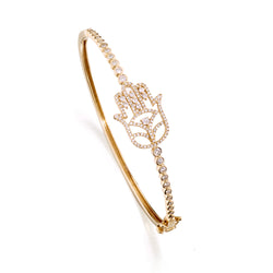 Diamond Hamsa Bracelet